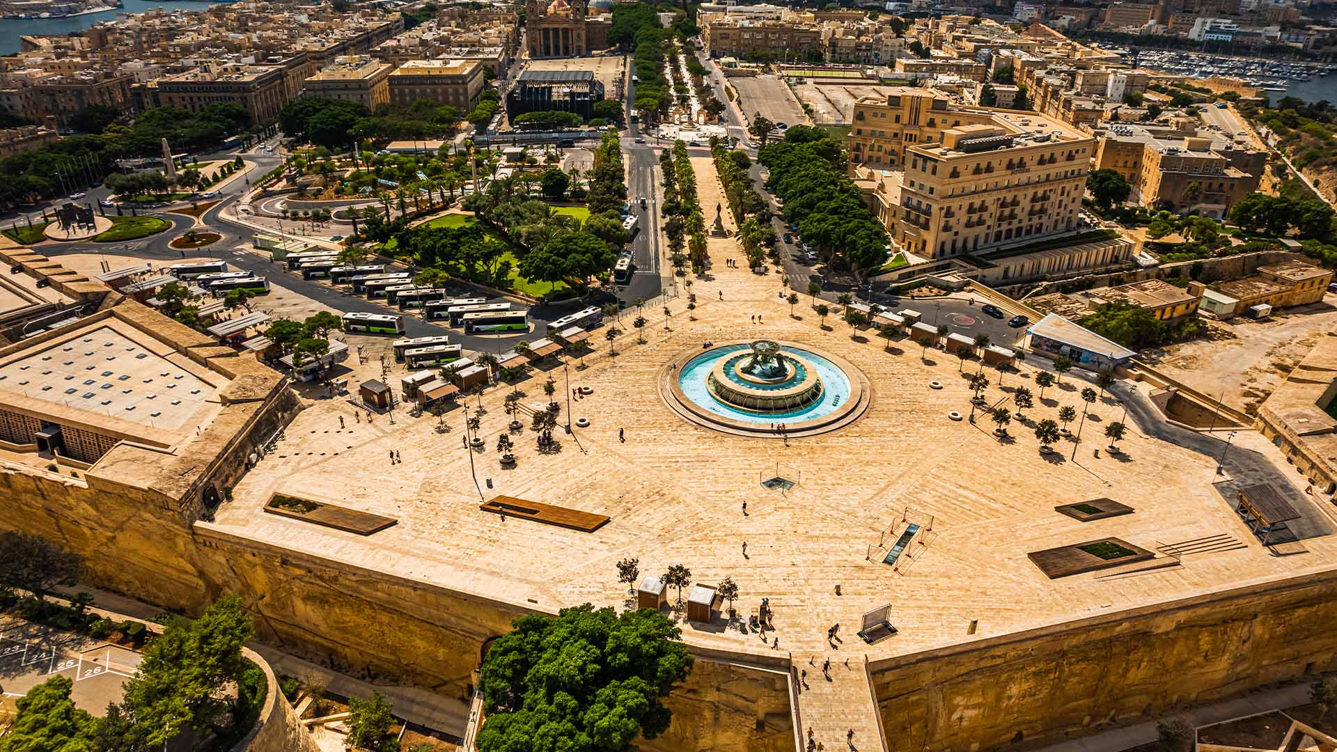 1920X1080 Malta Oldtown Valletta