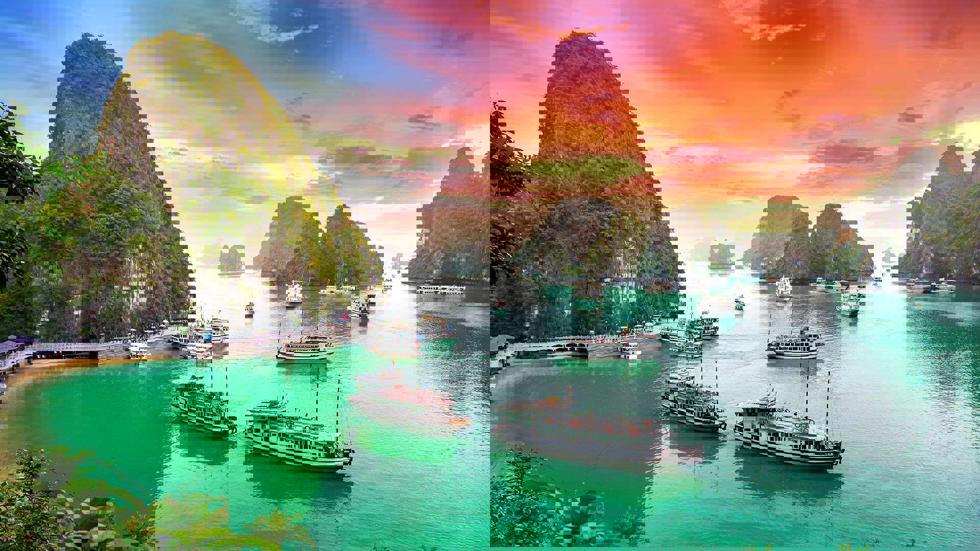 1920X1080 Halong Bay Vietnam