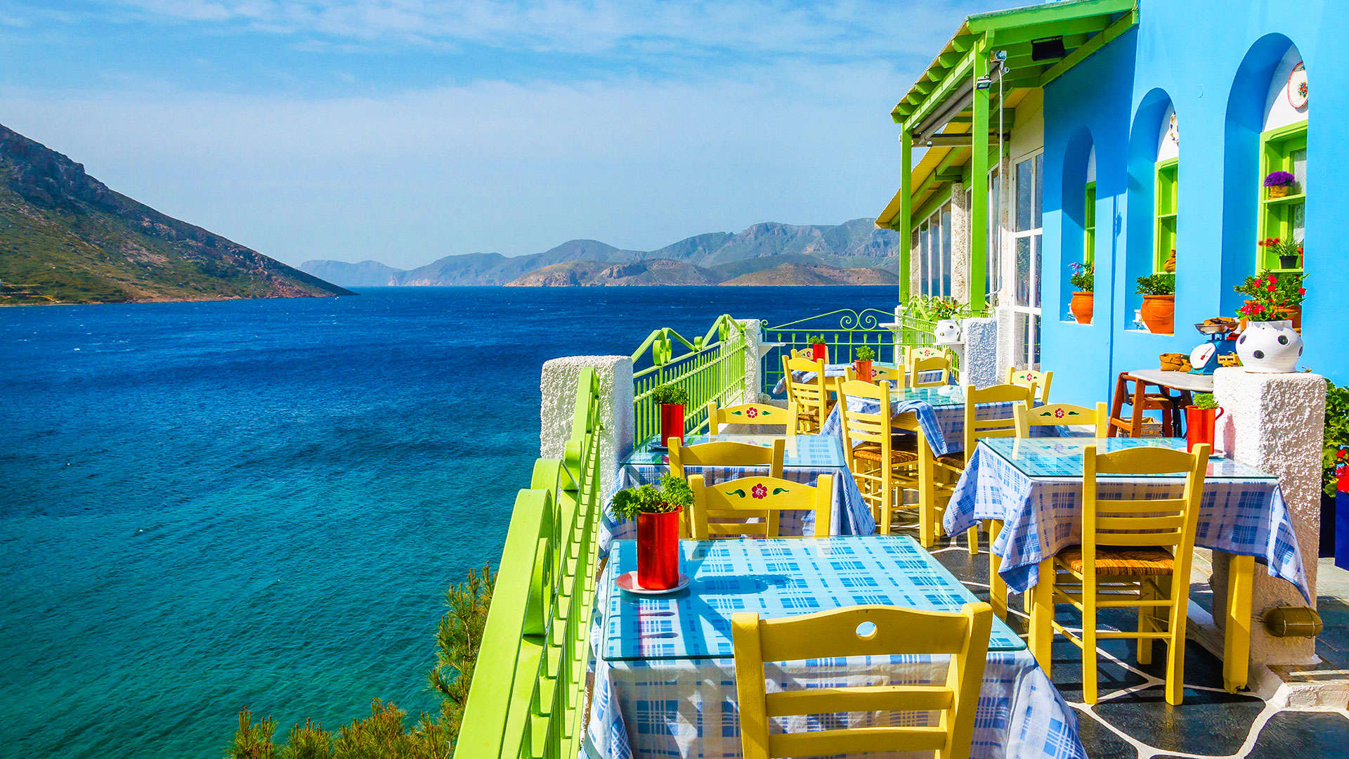 1920X1080 Greek Restaurante