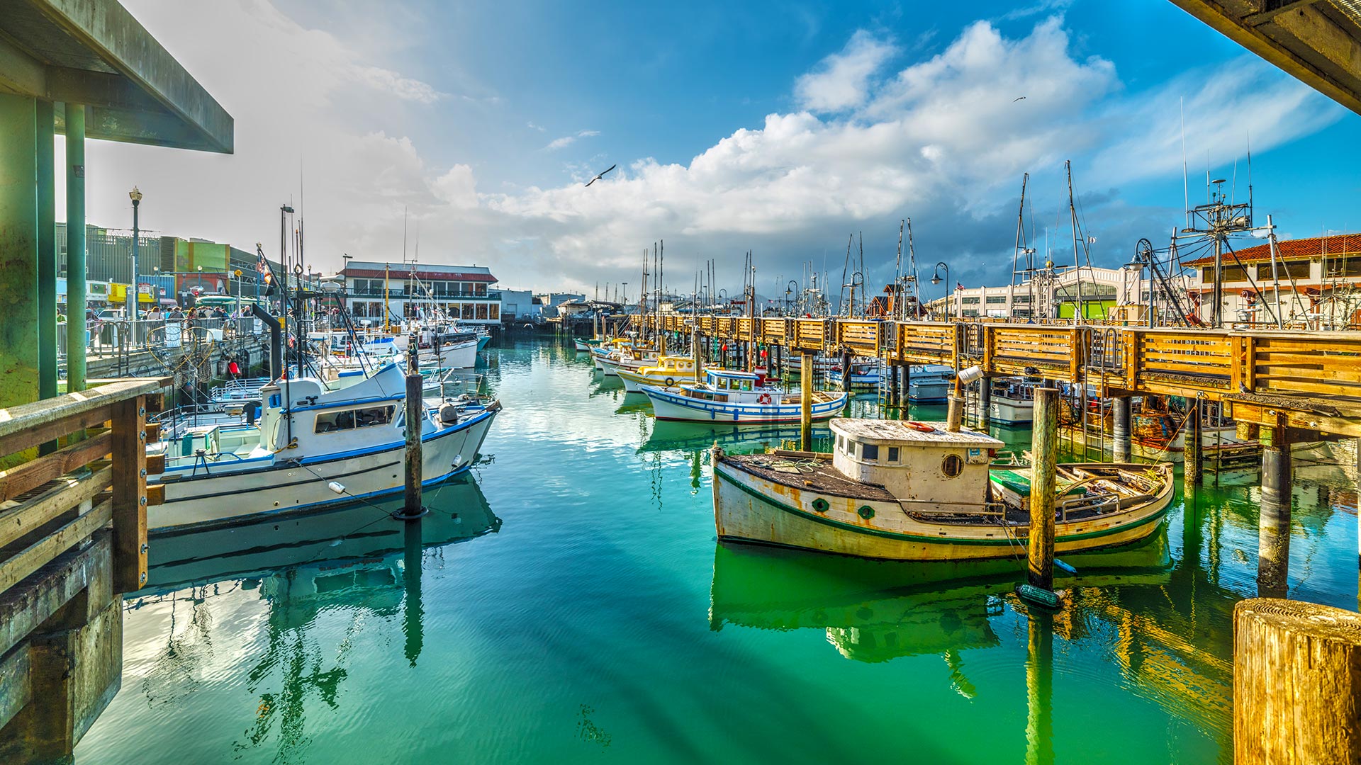 1920X1080 San Francisco Fischermens Wharf