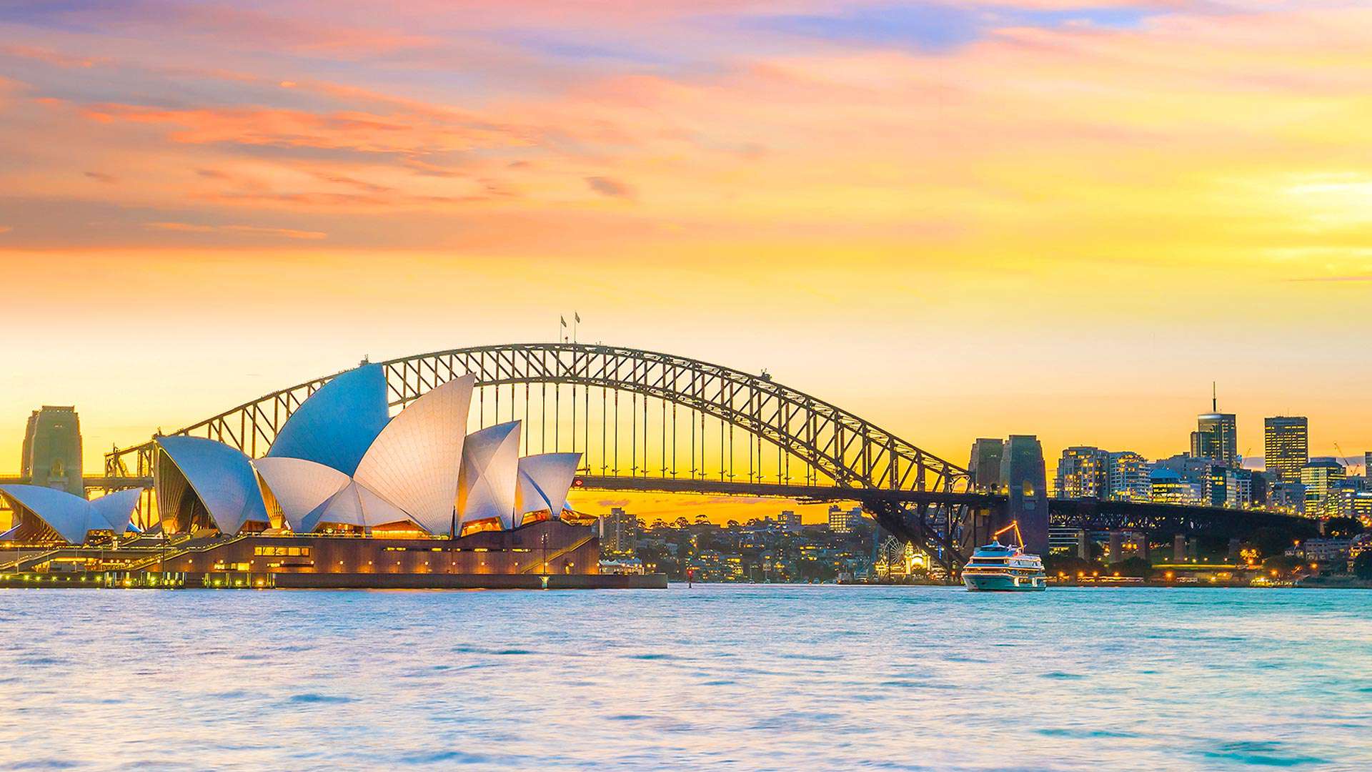 1920X1080 Sydney Harbour Vue