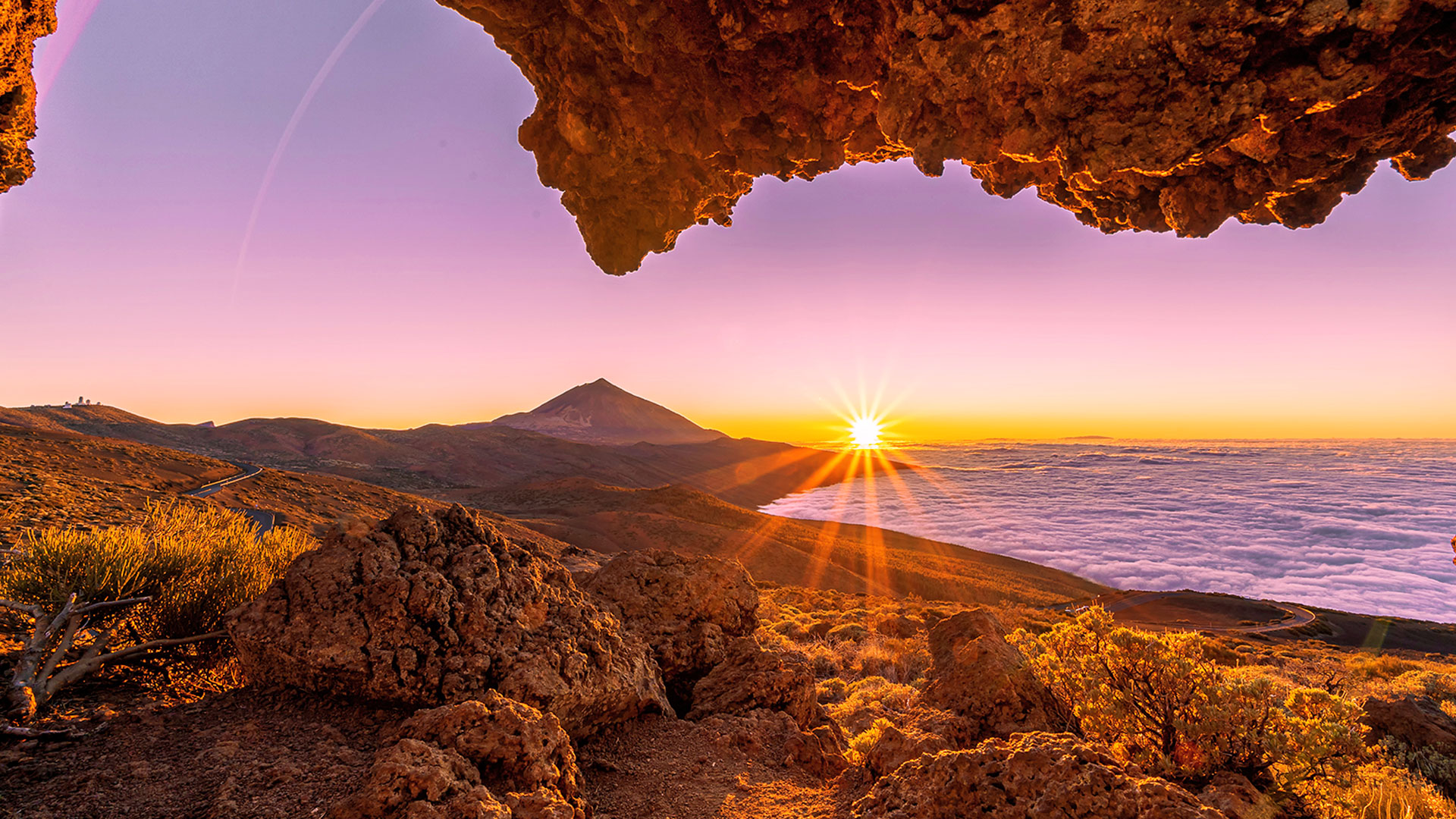 1920X1080 Tenerife Mirador De La Tarde