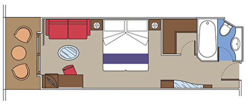 YC1 – Yacht Club Suite, Deluxe