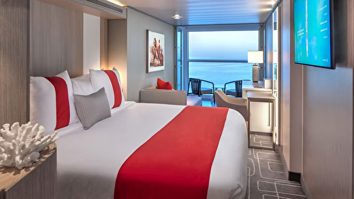 Edge Stateroom w/ Infinite Veranda