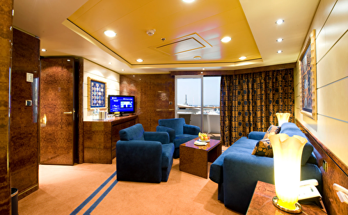 Msc Yacht Club Yacht Club Executive and Family Suite with Balcony