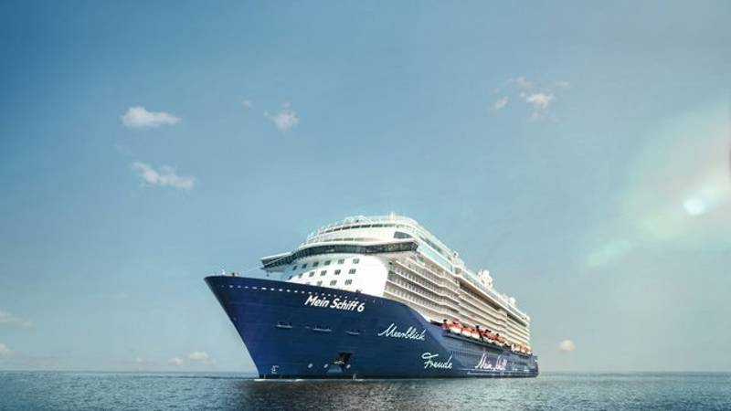 Positionskrydstogt fra Palma de Mallorca med Mein Schiff 6
