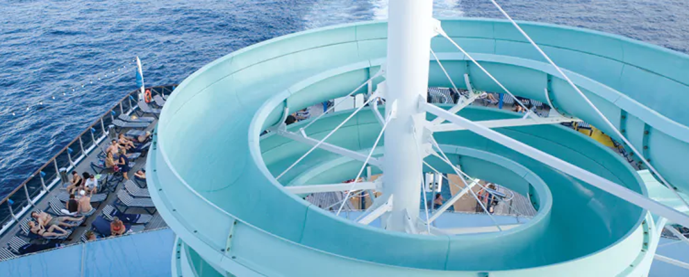 Carnival's Twister Waterslide