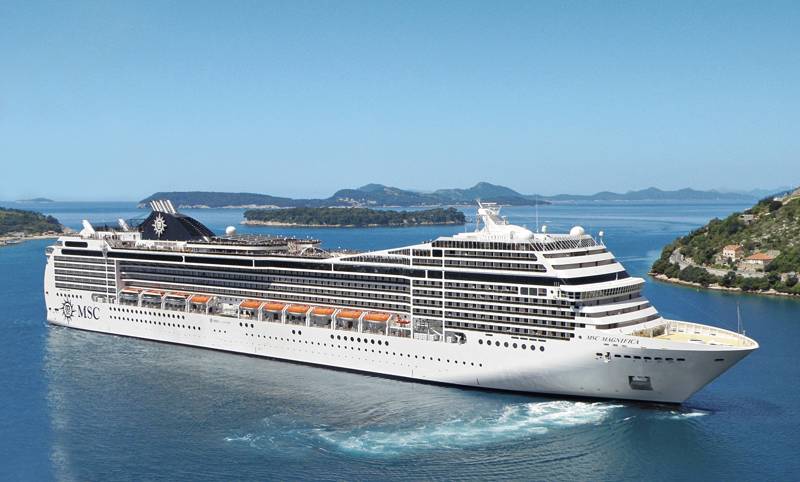 Norge fra Warnemünde med MSC Magnifica