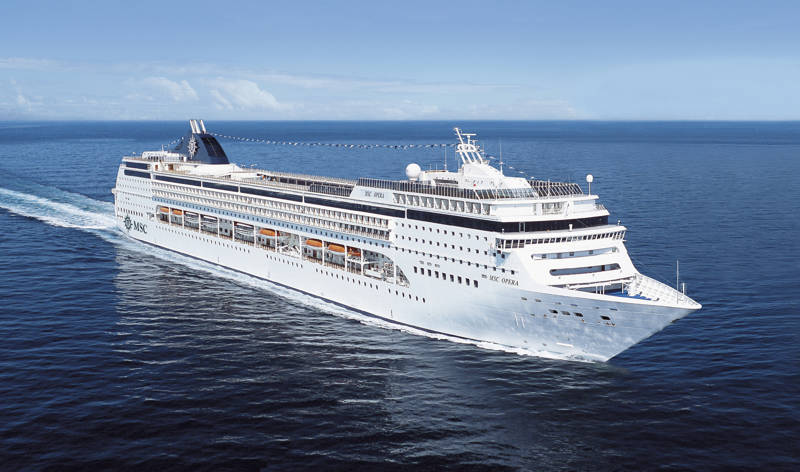 Caribien & Bahamas fra Bridgetown med MSC Opera