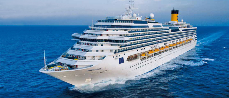 Asien & det Indiske Ocean fra Okinawa med Costa Serena