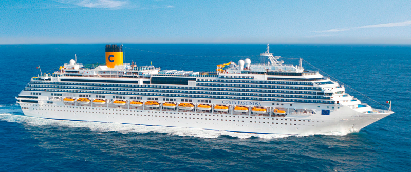 Middelhavet fra Athen med Costa Fascinosa