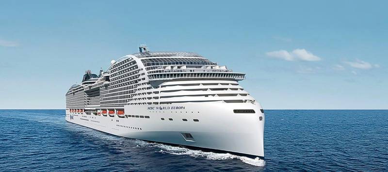 Middelhavet fra Genova med MSC World Europa