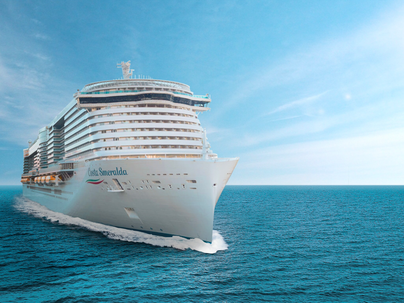 Positionskrydstogt fra Santa Cruz - Tenerife med Costa Smeralda