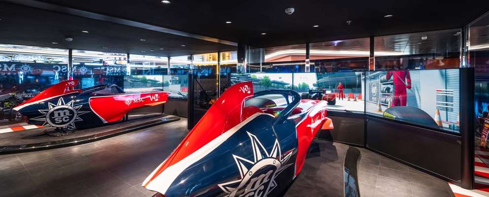 MSC Euribia Formel 1 Simulator