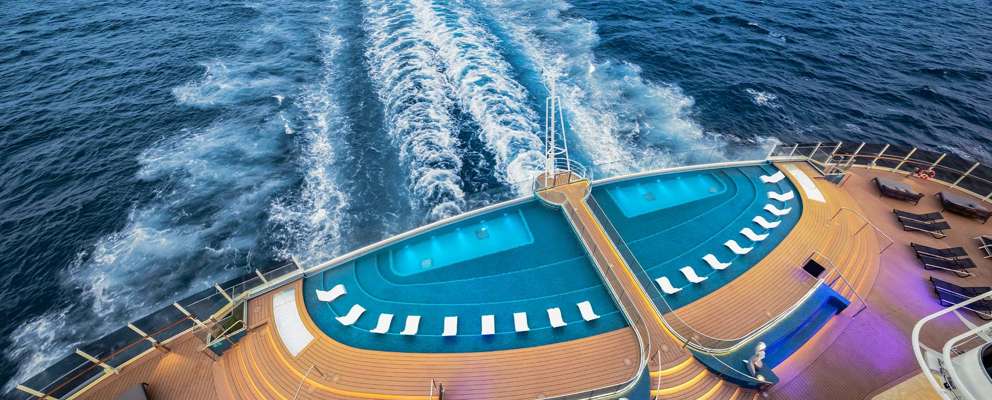 MSC Seashore Infinity Pool