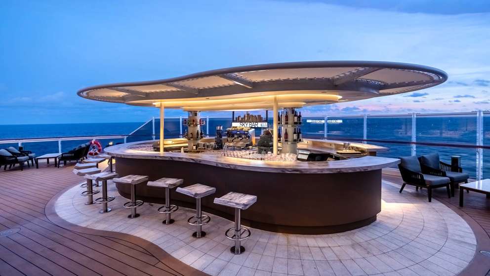 MSC Seashore Skybar