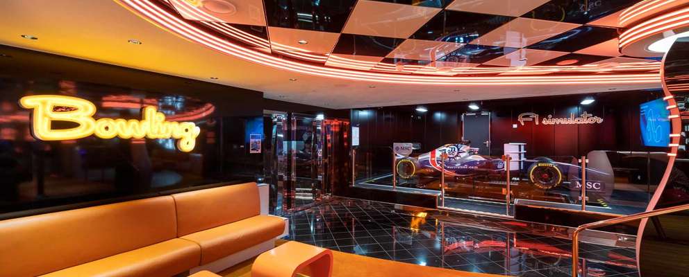 MSC Seaview F1 Simulator