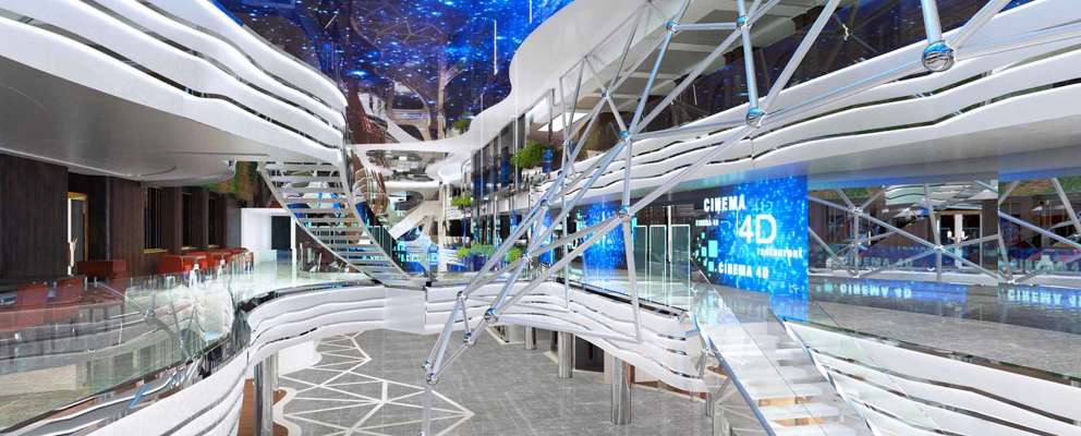 MSC World Europa Atrium