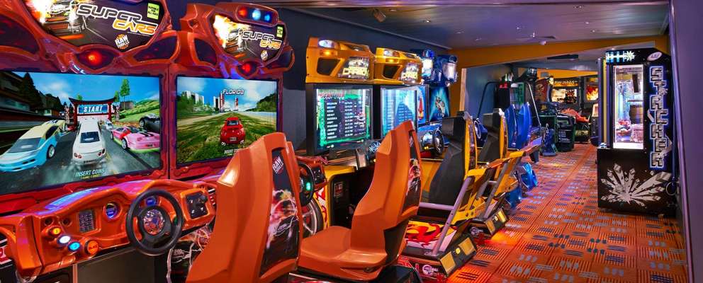 Norwegian Star Video arcade
