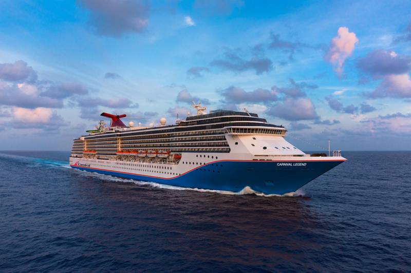Middelhavet fra Dover - London med Carnival Legend