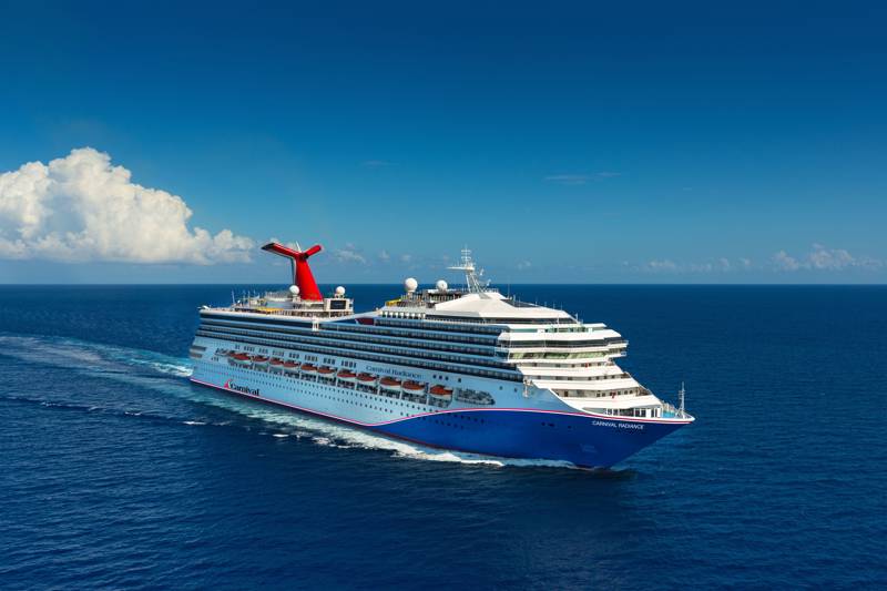 Hawaii fra Los Angeles med Carnival Radiance