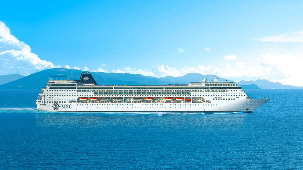 MSC Armonia Aerial