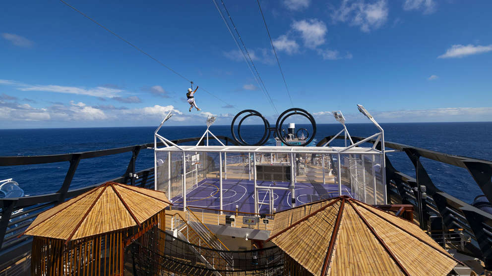 MSC Seaside sportfaciliteter top