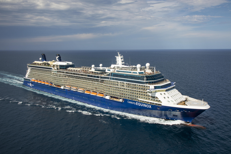 Positionskrydstogt fra Barcelona med Celebrity Equinox