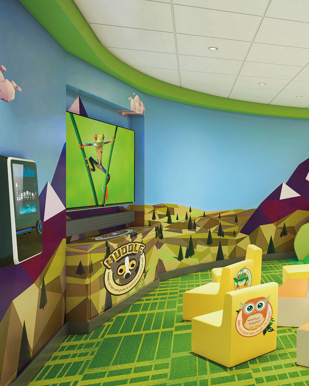 Kids play area