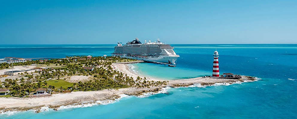 MSC Seaside p Ocean Cay Island